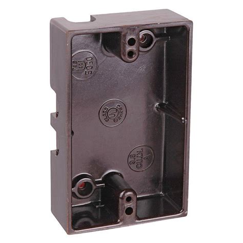 outdoor surface mount electrical box